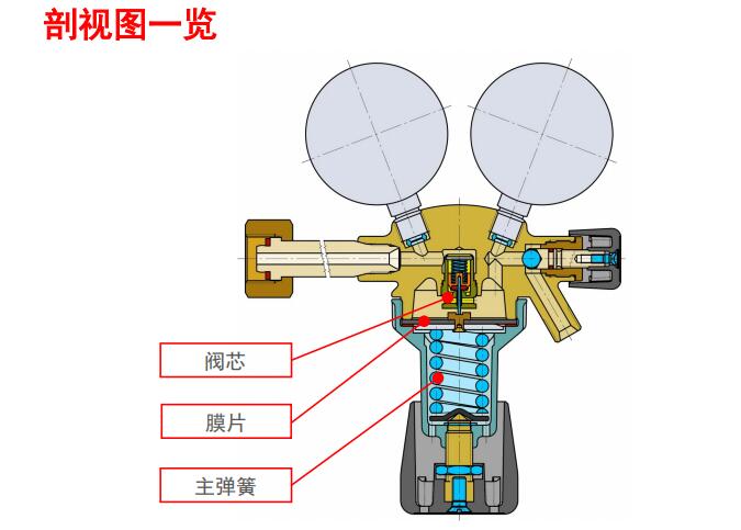 瑞典GCE氣瓶減壓器 